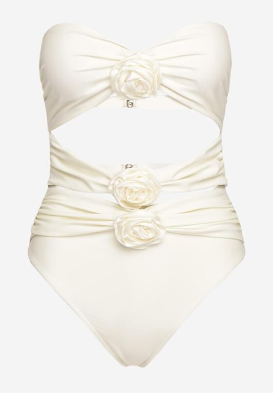 Costum de baie Alb 5