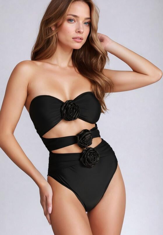 Costum de baie Negru 1
