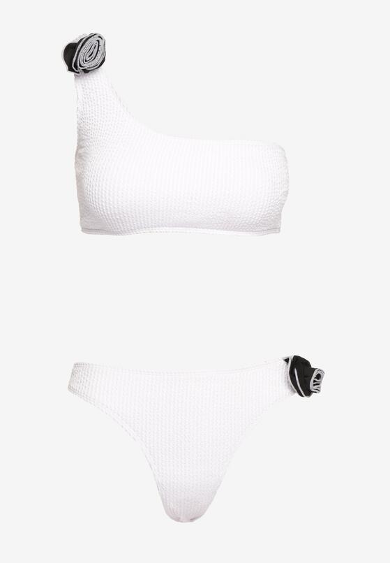 Costum de baie bikini Alb 5