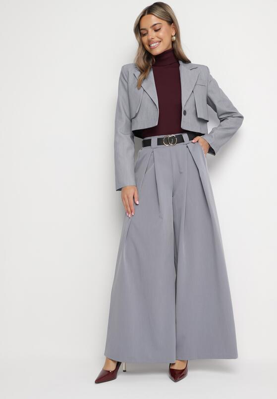 Pantaloni Gri deschis 4