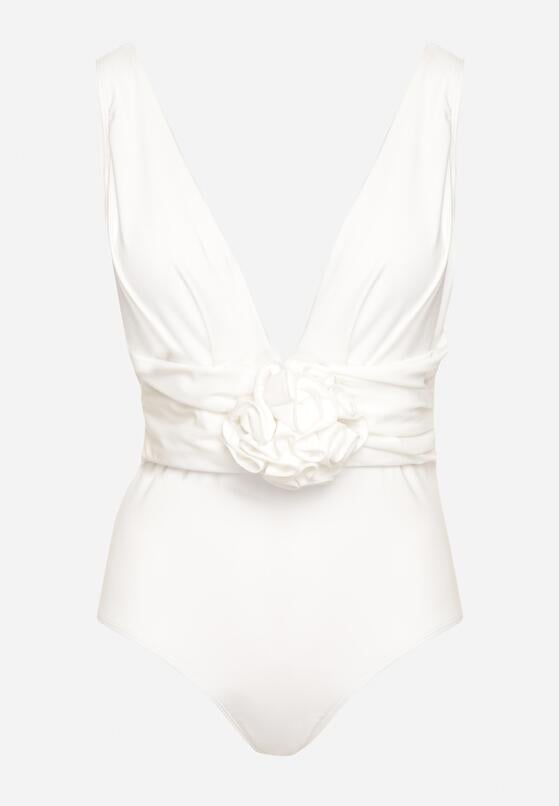 Costum de baie Alb 5