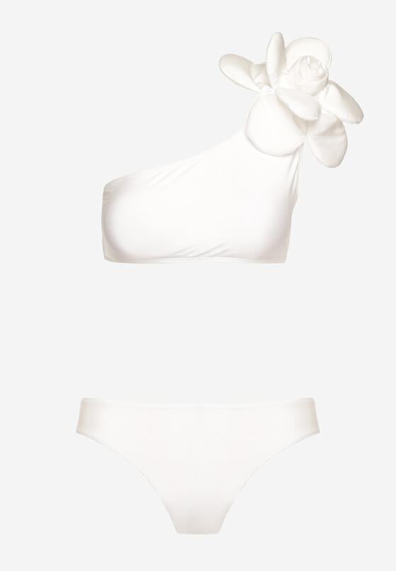 Costum de baie bikini Alb 5