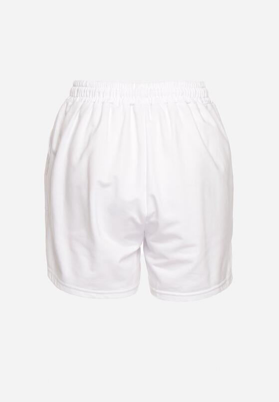 Pantaloni scurți Albi 7