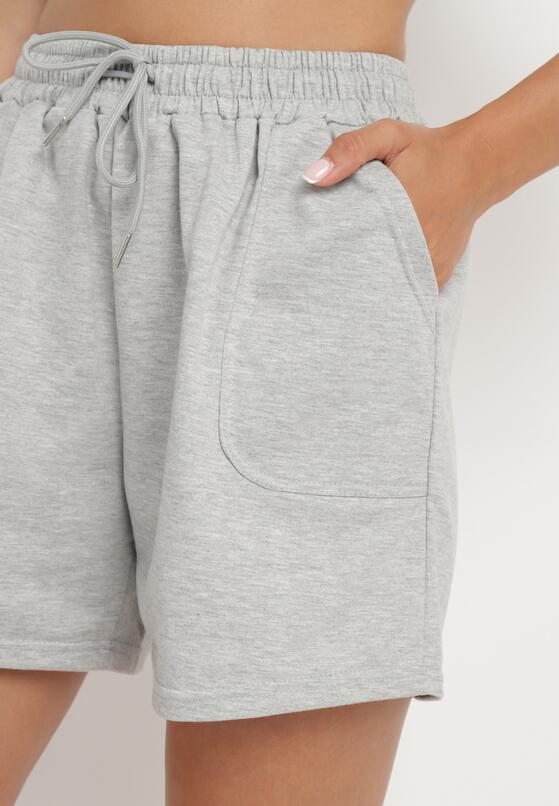 Pantaloni scurți Gri deschis 5