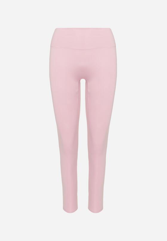 Jasnofioletowe Legginsy z Wysokim Stanem Parefia 6