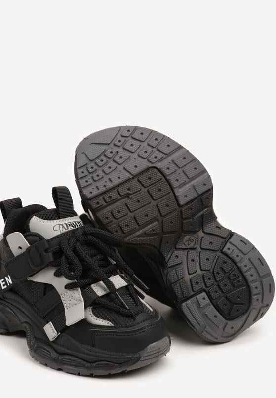 Pantofi sport Negru cu gri 3