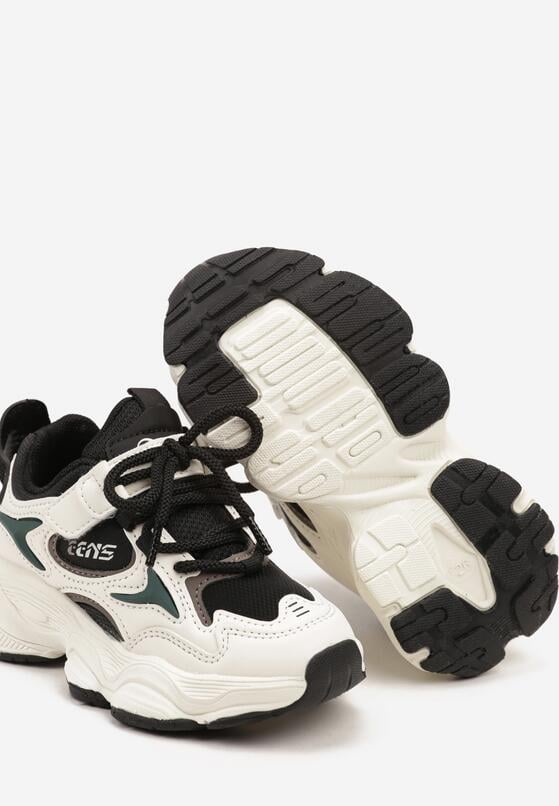 Pantofi sport Negru cu alb 3