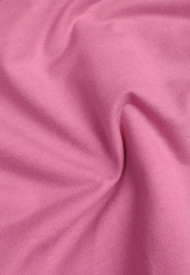 Fuksjowa Bluza z Dodatkiem Bawełny Wykończona Ściągaczami Evilaya 8