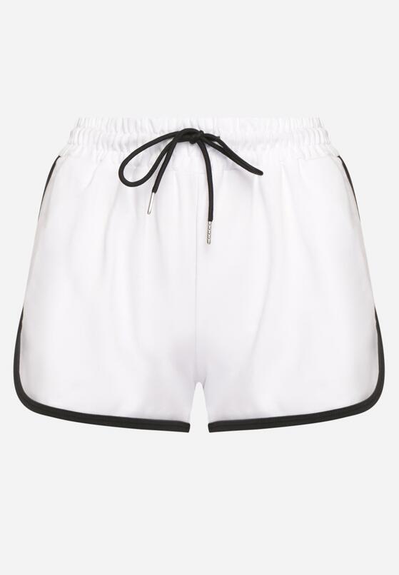 Pantaloni scurți Albi 6