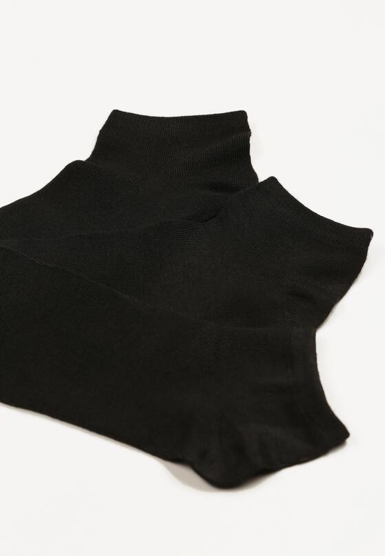 Czarne Skarpety Stopki 3 Pack Priefra 3