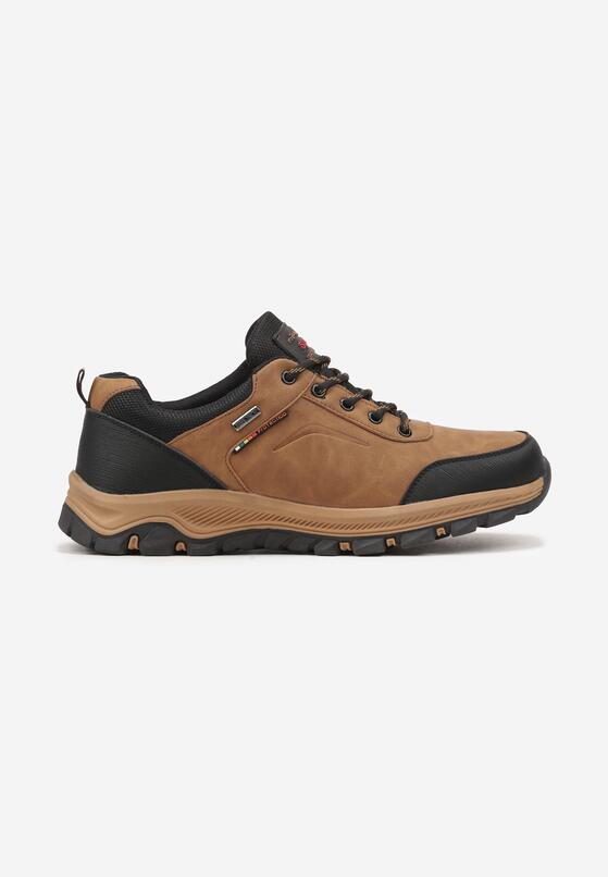 Żółte Płaskie Sznurowane Buty Sportowe Sneakersy Golaria 1