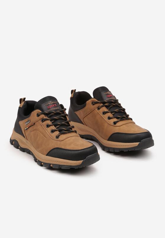 Żółte Płaskie Sznurowane Buty Sportowe Sneakersy Golaria 2