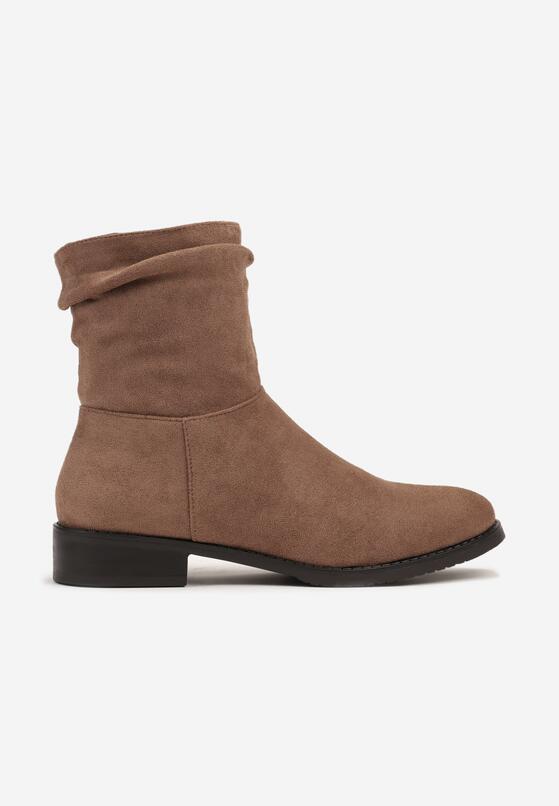 Brązowe Botki w Stylu Boho z Ekozamszu Mevasiia 4