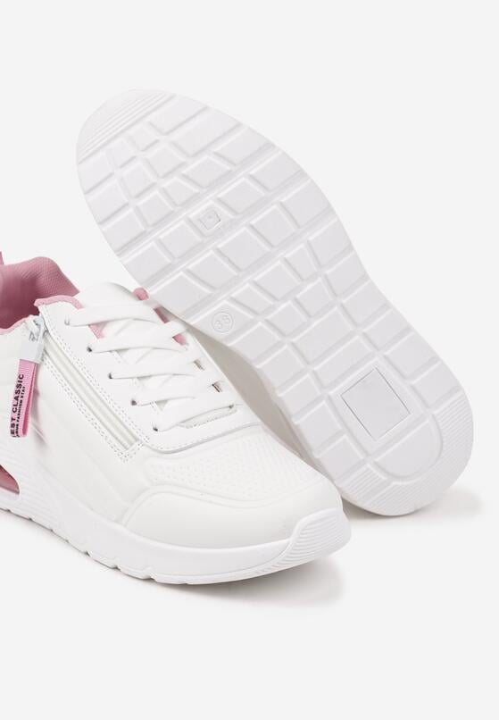 Sneakers Alb cu roz 6