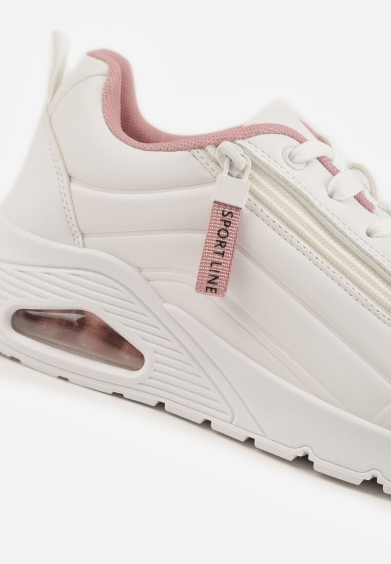 Sneakers Alb cu roz 9