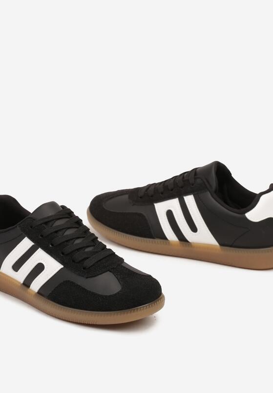Sneakers Negru cu alb 6