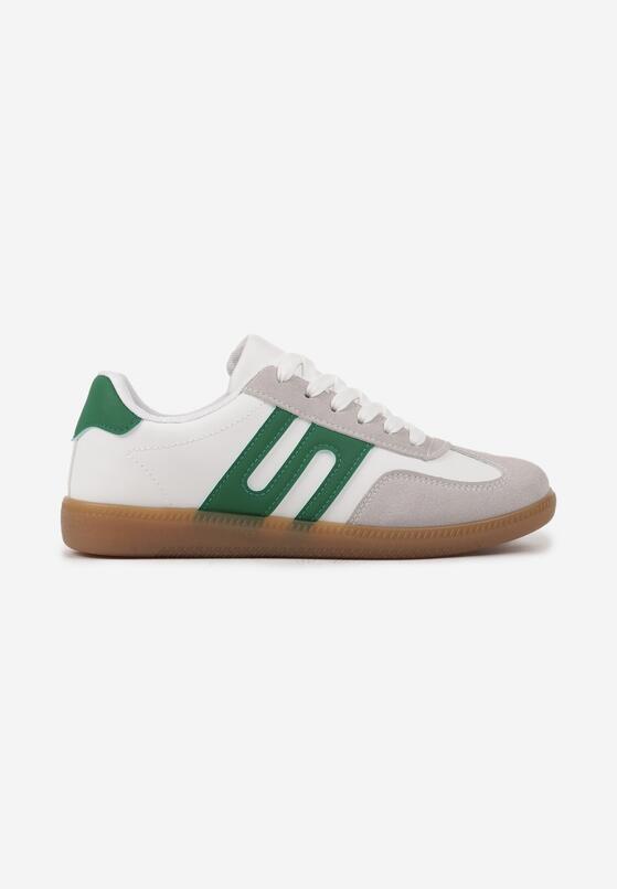 Sneakers Alb cu verde 5