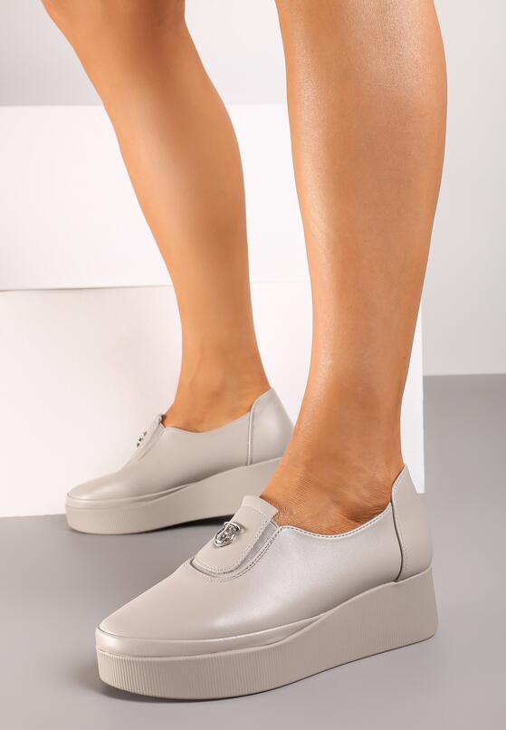 Pantofi casual Bej 2