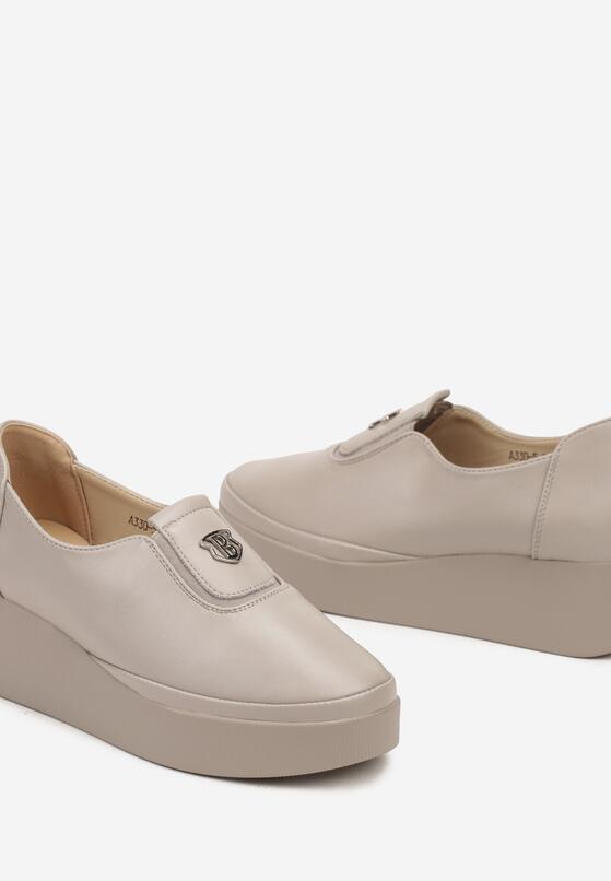 Pantofi casual Bej 6