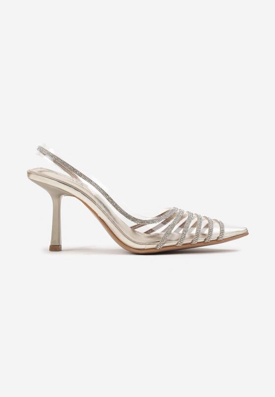 Pantofi stiletto Aurii 4