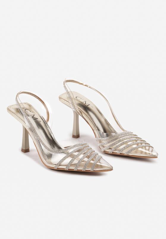Pantofi stiletto Aurii 5