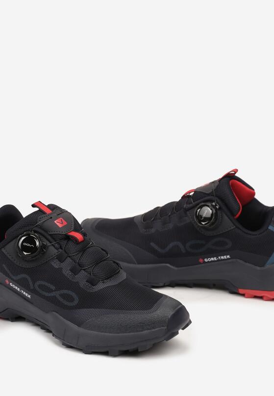 Niebiesko-Czerwone Buty Sportowe z Zapięciem BOA na Podeszwie z Bieżnikiem Ifila 3