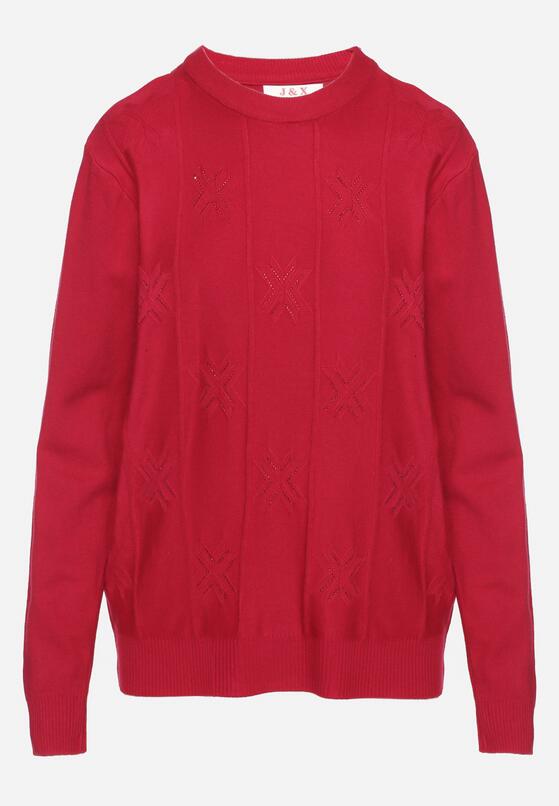 Pulover Bordo 6