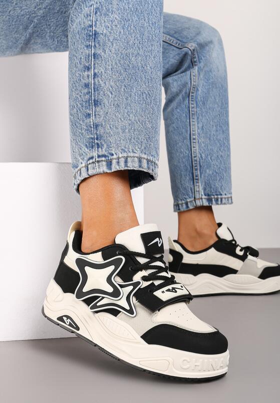 Sneakers Bej cu negru 2