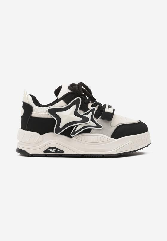 Sneakers Bej cu negru 4