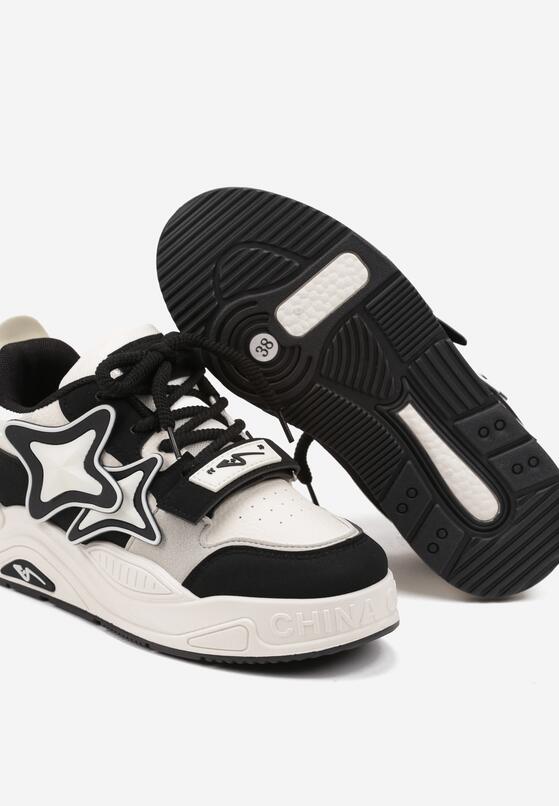 Sneakers Bej cu negru 6