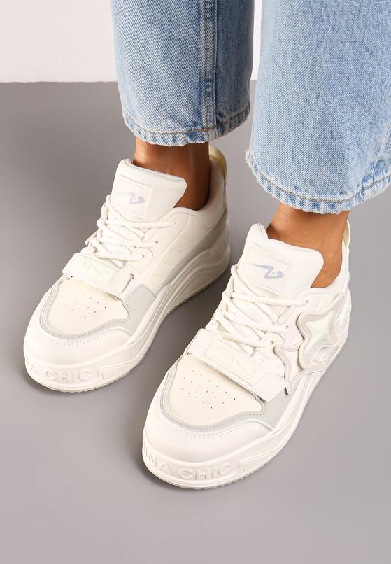 Sneakers Bej cu gri 3