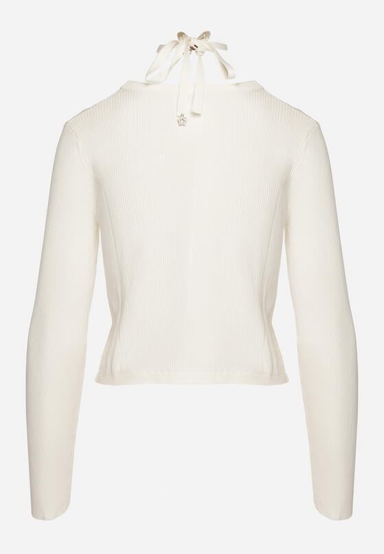 Cardigan Alb 7
