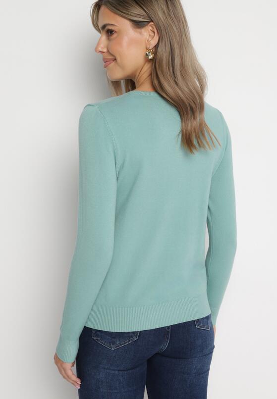 Pulover Verde deschis 3
