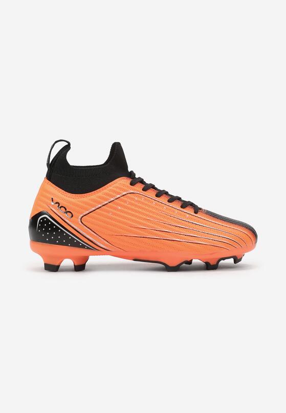 Pomarańczowe Buty Sportowe Korki z Piankowego Materiału Veristhra 1