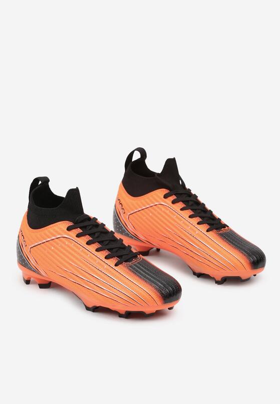 Pomarańczowe Buty Sportowe Korki z Piankowego Materiału Veristhra 2