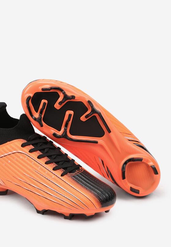 Pomarańczowe Buty Sportowe Korki z Piankowego Materiału Veristhra 3