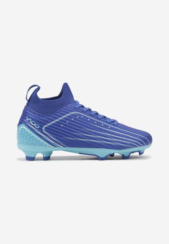 Jasnoniebieskie Buty Sportowe Korki z Piankowego Materiału Veristhra 1