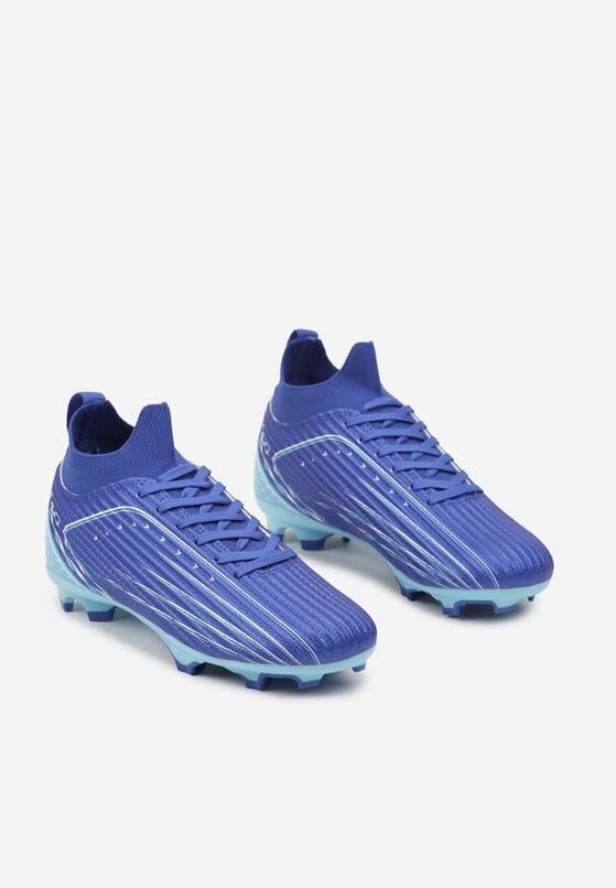 Jasnoniebieskie Buty Sportowe Korki z Piankowego Materiału Veristhra 2