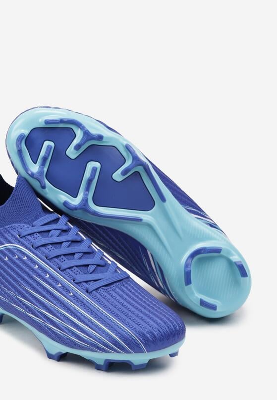 Jasnoniebieskie Buty Sportowe Korki z Piankowego Materiału Veristhra 3