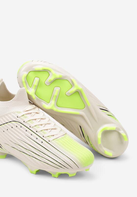 Pantofi sport Bej cu verde 3