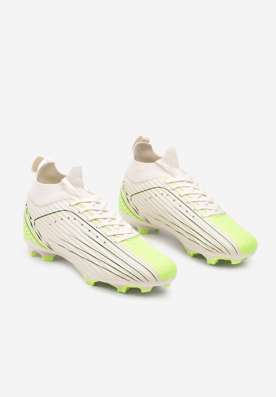 Pantofi sport Bej cu verde 2
