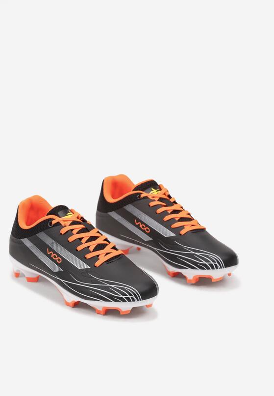 Pantofi sport Negru cu portocaliu 2