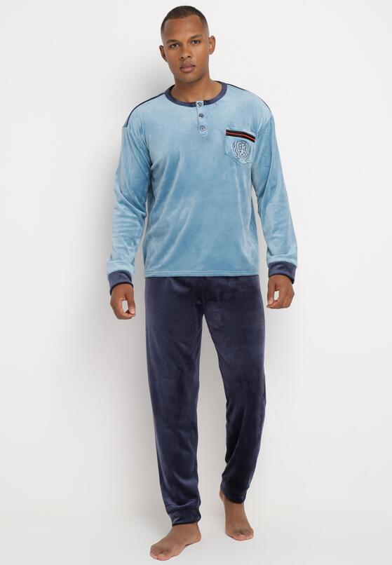 Pijama Albastru deschis 1