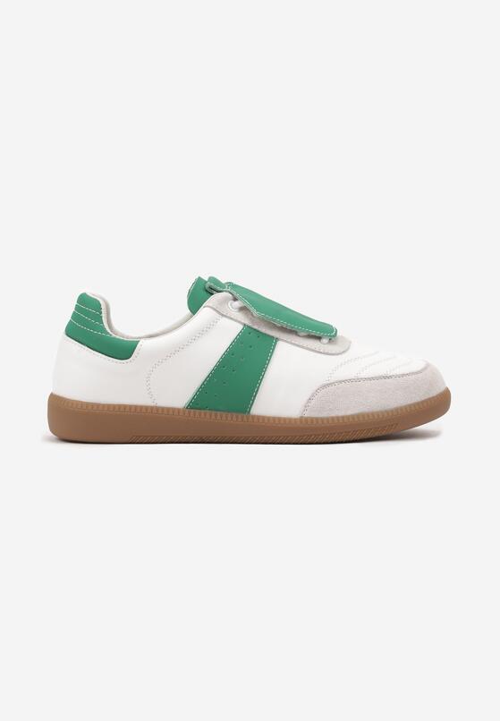 Sneakers Alb cu verde 4