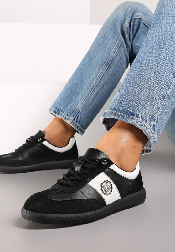 Sneakers Negru cu alb 1