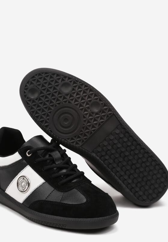 Sneakers Negru cu alb 6
