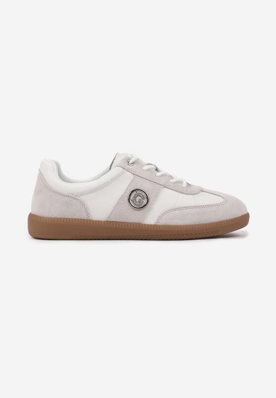 Sneakers Alb cu gri 4