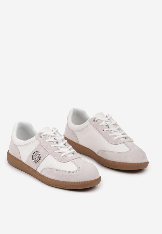 Sneakers Alb cu gri 5