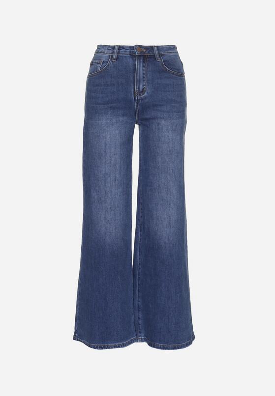 Niebieskie Szerokie Jeansy Typu Dzwony Rorilda 6