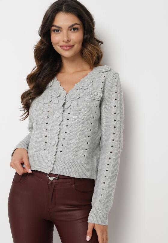 Cardigan Gri 1